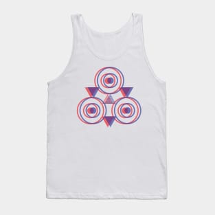 Three-Eyed Night Owl (Double Vision) Tank Top